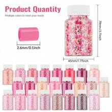 3000+ Pcs 2.6mm, Isi Ulang Manik-Manik Fuse Seri E Warna Pink, Isi Ulang Seri Multi-Warna, Hadiah Ulang Tahun, Wisuda, Kembali ke Sekolah, Hari Valentine, Pesta Natal, Set Isi Ulang Manik-Manik Fuse Multi-Warna - Manik-manik puzzle 2,6mm - View 2