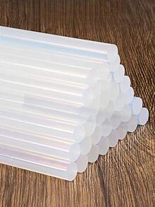 50/100pcs Mini Super Transparent Hot Melt Glue Sticks, Transparent Hot Melt Glue, Smooth And Clear, Odorless, Strong Adhesion, Compatible With Most Hot Glue Guns, Suitable For DIY, Arts, Crafts, Sealing, Woodworking, Plastics, Fabrics, Ceramics, Etc. The Working Time Of The Product Tools May Have A 5% Difference. - Multicolor - View 10