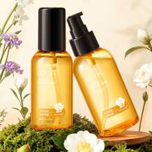 澳洲坚果油和山茶籽油 - 免洗护发油 - 抚平毛躁，修护受损发质，提升光泽 - 滋润滋养干枯、卷曲、受损发质 - 适用于直发、卷发、染烫发 - 所有发质适用 - 芥末黃 - 查看 11