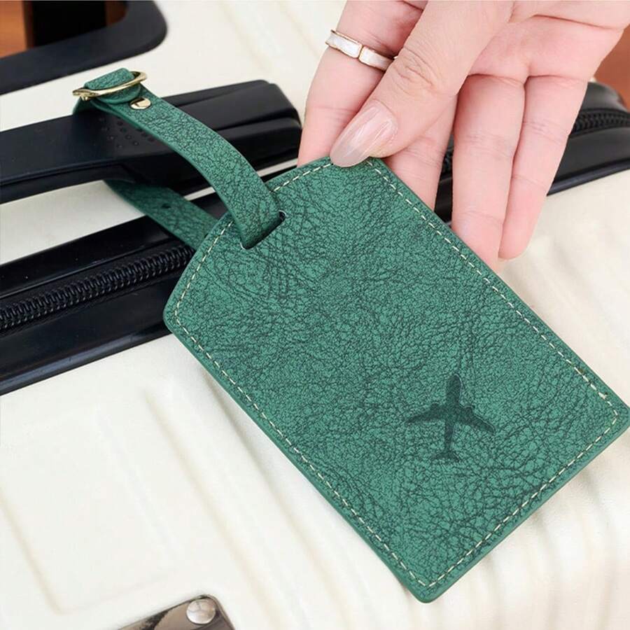 Thẻ hành lý xách tay chống thấm nước, chống trầy xước, dùng cho vali du lịch - Màu xanh lá cây - màu xanh lá - Xem 1