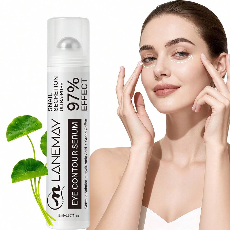 15毫升蜗牛眼部精华，蕴含积雪草和透明质酸，高度保湿滋养，舒缓眼部浮肿，减少眼袋，适合所有肤质。 - 蝸牛 - 查看 1