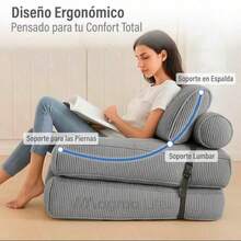 MAGMALIFE Sofá Plegable 2 en 1 Terciopelo Suave Relleno de Memory Foam Respaldo Antideslizante Color Gris 85x85x78 cm Se Convierte en Cama Ideal para Sala Recámara u Oficina - Multicolor - Ver 3