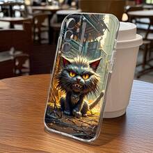 Adecuado para fundas de teléfono  Galaxy, nuevos modelos A5, A3, A02, A34, A13, A14, A32, A24, A12, A50, A54, A70, A73, A55s, NOTE 10F12, M10S, diseño creativo de espacio con dibujos animados, lazo, flores en forma de corazón y estampado de océano, funda protectora ultrafina transparente de TPU suave - Modelo 5996 IDKY - Multicolor - Ver 12