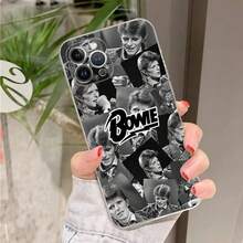 Étui compatible avec iPhone 17, Air 16, Pro Max 15, 14, 13, 12, 11, Plus, conçu par David Singer et Bowie - z6 - Voir 10