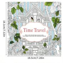 1pc New English Version Mandala Coloring Book, Suitable For Boys, Girls, And Adults As A Stress Relief Coloring Book, Mandala Coloring Book, Drawing Book, Stress Relief Book, Coloring Book, Birthday Gift, Holiday Gift, Stationery Gift, Back To School Gift - Multicolor - View 7