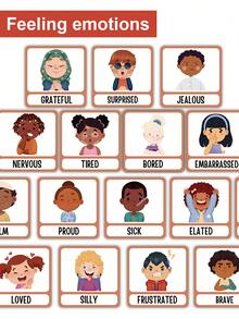 This Set Of 15 Emotional Vocabulary Cards, English Vocabulary Cards, English Learning Cards, And Common Vocabulary Cards Is An Ideal School Supply, Student Stationery, And Learning Material. They Are Designed To Help Identify, Spell, Write, And Read English Letters, Making Them Very Suitable For English Beginners, And Also A Great Gift. - Multicolor - View 6