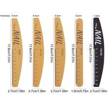 这款指甲锉/抛光工具经久耐用，不会掉沙，是一款专为指甲塑形而设计的双面抛光海绵工具。它可水洗，并带有指甲形状导向线和标记。 - 彩色 - 查看 7