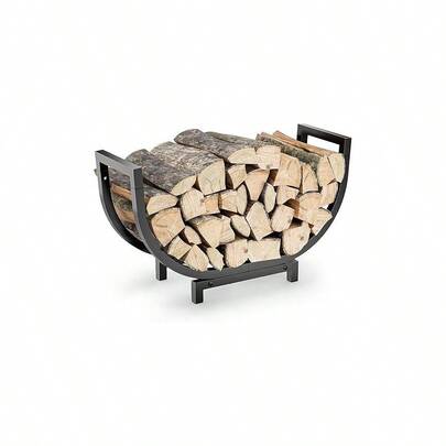 Rack Outdoor And Indoor Firewood StorageHeavy DutyDouble Coated Fire Wood RackWaterproof Rustproof Stable Log H...