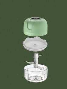 Electric Garlic Crusher, Small Chopper, Multifunctional Household Baby Food Grinder - Multicolor - View 8