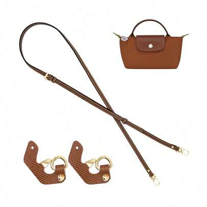 Mini Leather Strap Set, Women's Wallet Shoulder Strap Set, Handbag Crossbody Strap
