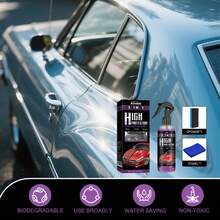 rayhong This 3-In-1 Multi-Functional Car Coating Spray Provides High-Efficiency Protection, Quick Application, And Serves As A Self-Operated Spray Paint. It Integrates Three Core Functions: Color Changing, Surface Cleaning, And Protective Coating For Your Vehicle.