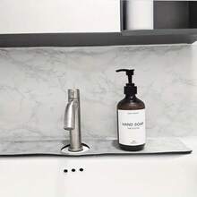 2pcs 500ml Refillable Amber Hand Soap And Dish Soap Dispenser Bottles With Pump Dishwashing Liquid Conditioner Set,Kitchen Dish Soap Pump Bottle,Includes Waterproof Label,Housewarming Gift - Set 2 - View 4