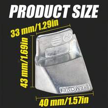 弹力带拆卸安装工具套装，2件套金属弹力带拆卸安装工具 - 淺灰色 - 查看 4