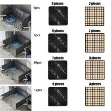 1个便携式铁丝网宠物门，适用于小型犬及其他宠物 - 易于DIY组装，经久耐用且可扩展，适合室内/室外使用 - 非常适合柯基犬、幼犬、兔子、仓鼠和小猫，室内狗门