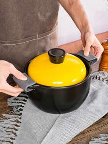 مشبك أذن إناء سيليكون، مشبك إبداعي لمقبض إناء الحديد الزهر، مشبك يد سيليكون مقاوم للحرارة، مشبك يد سيليكون سميك مقاوم لدرجات الحرارة العالية، قفازات سيليكون عازلة للحرارة ومانعة للانزلاق للفرن، مشبك يد للفرن الميكروويف - متعدد الألوان - مشاهدة 2