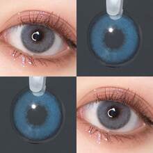 Lalens 一年抛型隐形眼镜，灰棕色 - 节日款 | 美瞳，小瞳孔，色彩鲜艳，放大双眼 | 直径 14.20mm，基弧 8.6mm，美瞳 - 年拋 - 查看 13