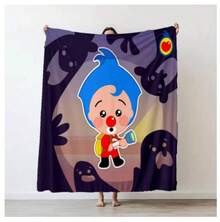 Cartoon P-Plim Plim Cute Blanket Plush Nap Sofa Rug For Living Room Warm Office Bedroom Birthday Home TravelGifts - Kiểu 4 - Xem 4