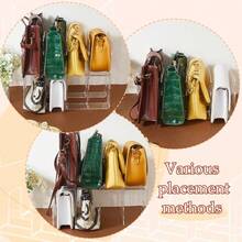 1/2/4件套透明衣柜收纳袋套装,手持式隔层袋,可拆卸隔板,适用于卧室、浴室、办公室,实用书籍分隔架,L型收纳架,节省空间,车载收纳整理架,抽屉收纳架,可用于收纳毛衣、袜子、裤子、牛仔裤、内衣等衣物,收纳工具,整理工具,分隔工具,家居装饰,母亲节礼物 - 無色 - 查看 10