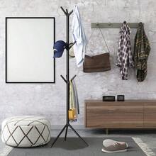 XGTPercero de Pie 170  Estante de Ropa Percero para Aigos con 9 Gancos Perceros de Piso Moderno de Ml Gancos para Ropa Bolsos Monederos Organizador de Ropa Ideal Blanco - Blanco - Ver 4