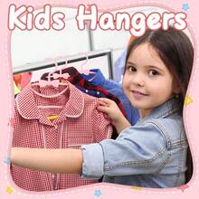 30/20/10 Stück Set Plastik Knotenhänger, Kleiderständer für Neugeborene. Rutschfester ultradünner Kleideraufbewahrungsständer für Babys/Kleinkinder