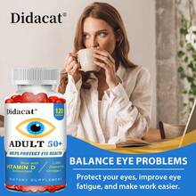 Eye Health 120 Capsules - Rich In Vitamins, Zinc, And Omega-3 - Maintains Vision Health And Relieves Eye Fatigue & Improve Contrast Sensitivity - 1瓶 - 查看 7