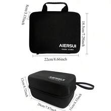 专业汽车工具收纳包，吸尘器配件收纳袋，户外收纳套装，大容量EVA收纳盒。适用于各种汽车气泵、充气床垫、电动气泵、便携式启动器、摩托车、自行车和充气船。（本产品仅包含收纳包。） - 收納包 - 查看 9