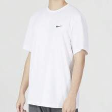 Nike Dri-Fit SS23 AS M Nk DF Uv Hyverse SS Camiseta deportiva, transpirable, informal, de cuello redondo y manga corta - Blanco - Ver 3