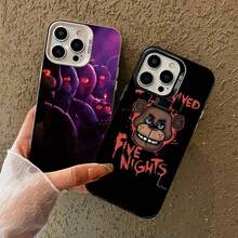 AmineF- Funda para teléfono Fnaf F-Five-nights-At-Freddys compatible con  16 15 14 13 12 11 17 Pro MAX Plus Pro, funda mate a prueba de golpes, funda compatible con  17 pro max, funda  17 pro, funda  17, funda  16 pro max - z7 - Ver 6