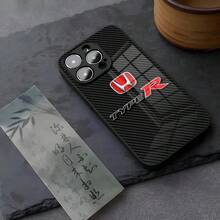 Custodia per telefono compatibile con auto , in vetro temperato, compatibile con 14, 15, 16, 13, 12, 11 Pro, XS Max, Plus, Mini, 16e, compatibile con 17 Pro, 17 Pro Max, 17 - z6 - Visualizzare 2