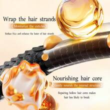 澳洲坚果油和山茶籽油 - 免洗护发油 - 抚平毛躁，修护受损发质，提升光泽 - 滋润滋养干枯、卷曲、受损发质 - 适用于直发、卷发、染烫发 - 所有发质适用 - 芥末黃 - 查看 7