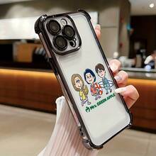 -MRS GREEN APPLES Rock Band Design Funda de Teléfono Caliente Compatible con para 17 16E 16 15 14 13 12 11 Pro X XR XSMAX 8 Plus Cubierta Trasera Suave a Prueba de Golpes, Funda para Teléfono, Protector de Teléfono, Accesorio para Teléfono, Carcasa para Teléfono17 17promax - Negro - Ver 6