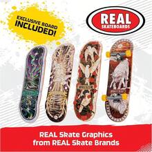 Collectible and customizable mini skateboards for kids aged 6+ ideal for play - Paquete de 4 tablas (v2) - Ver 2