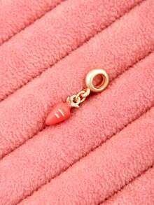 1/9pcs 3D Metal Fruit Pendant For DIY Jewelry Making, Necklace, Bracelet - Multicolor - View 8