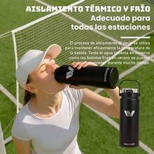 TendenciaVavichica Termo 1700ml Acero Inoxidable Antifugas Camping NegroCalidad premium - 1 - Ver 3