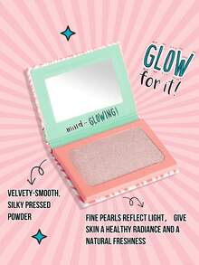 MISSLYN-GLOW 闪耀高光粉！闪亮、显色度高、丝滑配方，打造自然光泽，提亮肤色，轻盈无负担，品牌美妆，面部彩妆，适合女性和女孩，冬季必备，Y2K 风格，时尚百搭，生日礼物、情人节礼物、派对必备、新年礼物，最佳色彩，纯素且无动物实验 - 4 MIND-GLOWING! - 查看 4