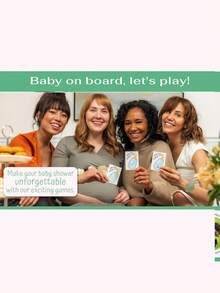 40件套适合女孩的派对趣味婴儿派对游戏，40张刮刮乐彩票，婴儿游戏创意，刮刮乐游戏，粉色，蓝色 - 彩色 - 查看 5