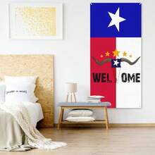 Welcome Texas Door Cover Banner Decoration Backdrop Porch Sign For Holiday Party Indoor Outdoor Decor One Size,OneSize,WelcomeTexas - 歡迎來到德州 - 查看 6