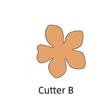 1/5Pcs Ins-Style Cute Floral Shape Polymer Clay Cutters (35-44mm) – Adorable Craft Tools For DIY Jewelry Earrings Charms & Handmade Accessory Supplies - White - View 10