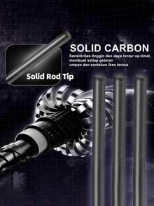 SOUGAYILANG Caña de pescar de fibra de carbono con punta sólida y alta sensibilidad de 1,8 m (7-14 LB) | Spinning/Casting | Guía anti-enredos | Para orilla/aguas pequeñas y medianas (Dirigido a lubinas/percas pequeñas) - Morado - Ver 5