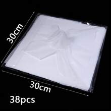 38pcs/Pack Matte Milk Cotton Packaging Lining Paper, Flower Gift Packaging Filler Paper, Convenient Tear-Off 30cm Cotton Wadding Lining Paper - 38 Sheets/pack - View 4
