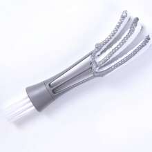 1 pieza Cepillo de limpieza para rejilla de ventilación de coche - Cepillo suave para el interior, herramienta de limpieza y detallado de coche - 1 cepillo de limpieza para rejillas de ventilación - Ver 6