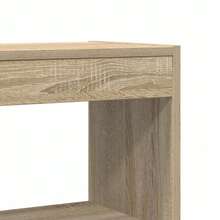 Larryhot Armadio per Libri Rovere Sonoma 80 x 30 x 198 cm, Facile da assemblare, dall'estetica elegante e raffinata, pratica per riporre gli oggetti, la scelta ideale per l'organizzazione e la decorazione domestica - Castano - Visualizzare 8