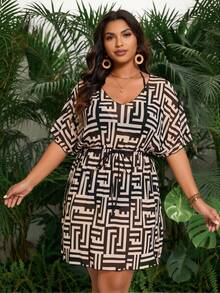 Women's Skirted Swim Set – Elegant Two Piece Swimsuit With High Stretch Fabric - TD-J038-01 - Xem 3