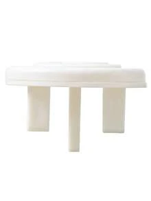 10个装家用电源保护盖，防触电插座保护盖，按钮双重安全保护插头