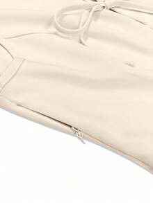 Abito mini elegante e romantico a tinta unita con spalle scoperte, abbigliamento da donna in stile occidentale, primavera/estate - Albicocca - Visualizzare 5