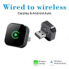 2-In-1 Wireless CarPlay And Android Auto Adapter, Plug And Play CarPlay Dongle Converter, Rapid Auto Connection, No Delay, Compact Design, Compatible With IPhone And Android Devices, With USB/USB-C Port, Supports Wireless Android Auto, Upgrade Car Audio, Modern Car Accessory, Provides High-Quality Audio, Battery-Free - A - View 3