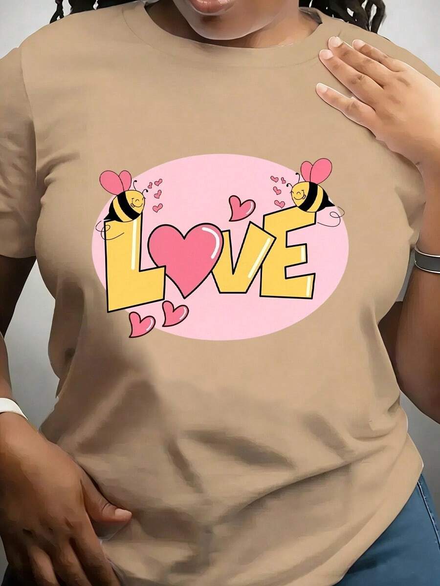 Women T-Shirts - Khaki - View 1