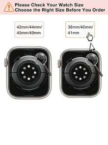 1pc Unisex Ocean Themed Soft Silicone Sports Band Replacement Strap Compatible With Apple Watch 38mm 40mm 41mm 42mm 44mm 45mm 49mm, Watch Ultra SE Series 8 7 6 5 4 3 2 1