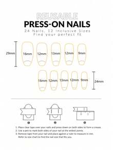 10pcs Coffin Shaped Nail Stickers, Textured, Y2K Aesthetic, Blood Red Press-On Nail Stickers, Red Nails, Acrylic Press-On Nails, Press-On Fake Nails, New Year Nails, Valentine's Day Nails, Includes 1pc Jelly Gel And 1pc Nail File, Suitable For Women And Girls Daily Wear, Rave Party Nail Supplement, Press-On Nails, Nail Art Supplies. - Red - View 10