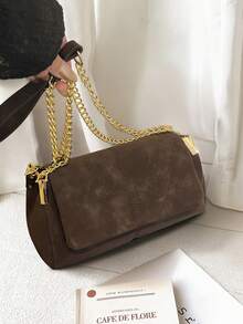 Fashionable Luxury Vintage Chain Shoulder Crossbody Bag For Women, New Arrival